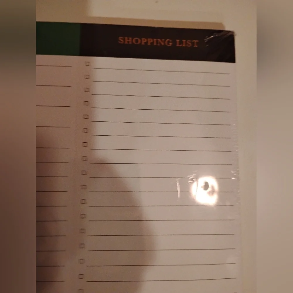 Kate Spade White Notepad EVENT PLAN PARTY PREP SHOPPING LIST Columns 80 Sheets